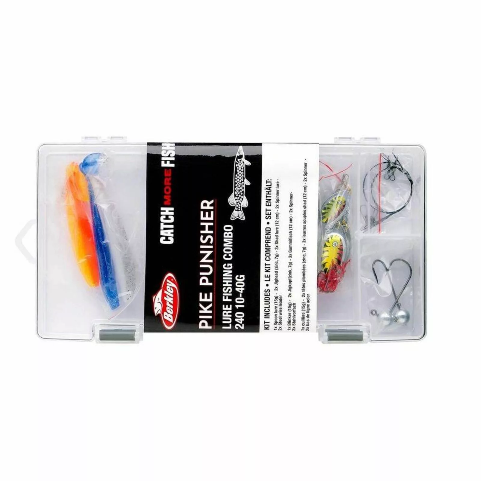 Berkley Catch More Fish Pike Combo 2.40m 10-40gr 6 Berkley Catch More Fish Pike Combo 2.40m 10-40gr - Afbeelding 4