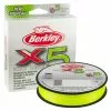 Berkley X5 Fluo-Green -Hengelset Winkel Berkley X5 Fluo Green 150m 006mm 48822