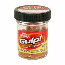 Berkley Gulp Honey Worm -Hengelset Winkel GHW33 NAT GP HONEYWRM 33MM NATURAL 38516