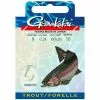 Gamakatsu BKD LS-3360B Trout Barbless Onderlijn 60cm H8 0.24mm -Hengelset Winkel Gamakatsu BKD 3360B Trout Barbless H012 60cm 31343
