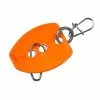 Trout Master Mini Chatter Blades -Hengelset Winkel Trout Master Mini Chatter Blades 14mm UV Orange 90172